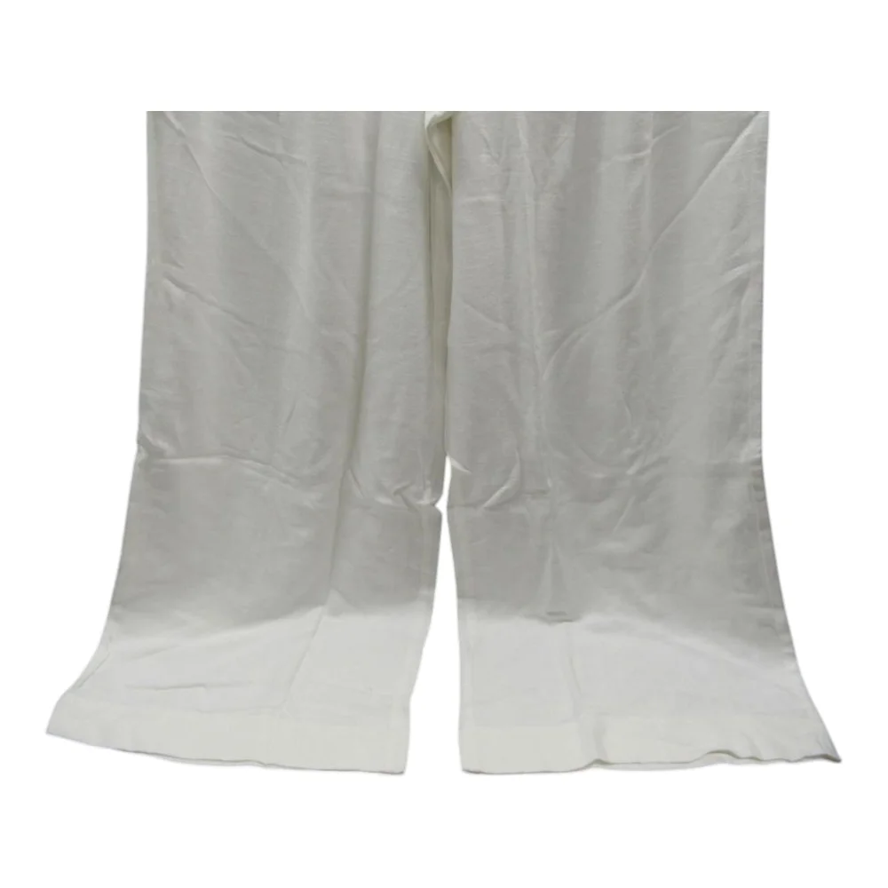 The Noli Shop Women's Linen Pant White Size M Seychelles Relaxed $MSRP $125